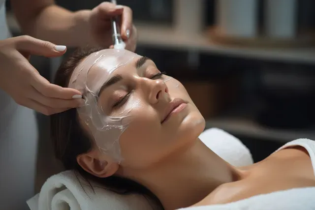 Chemical peel procedure at KEMPS Skin Clinic